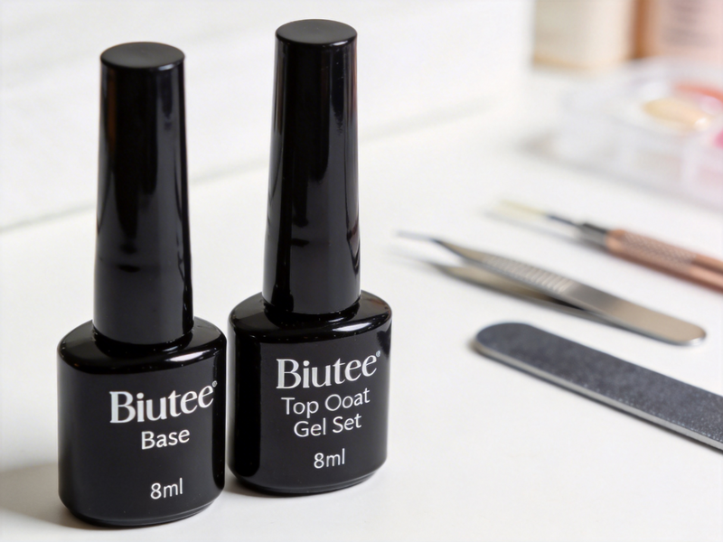 Unlock Salon-Perfect Nails at Home: Biutee Base & Top Coat Gel Set for Lasting Shine