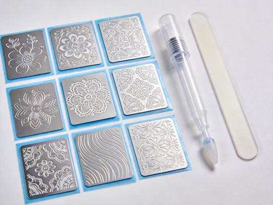 Unlock Stunning Nail Art: Biutee 10PCS French Line Stamping Plates Set Review