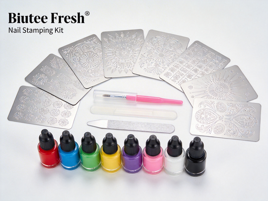 Unlock Your Inner Artist: The Biutee Fresh Nail Stamping Kit for Stunning DIY Nails