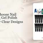 The exact BIUTEE 24-color nail stamping gel set image, unchanged on a fresh horizontal nail-art color planning cover.