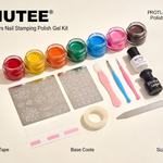 Unleash Your Inner Artist: The Ultimate BIUTEE 8 Colors Nail Stamping Polish Gel Kit for Stunning DIY Nail Art