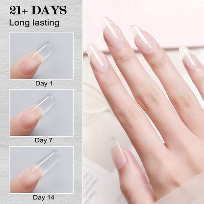 Biutee Polygel Nail Extension Gel 2.1oz (60g) – UV/LED Compatible Clear Gel for Beginners