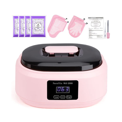 Biutee Paraffin Wax Machine – 3500ml Touchscreen Warmer with 4 Lavender Wax Packs