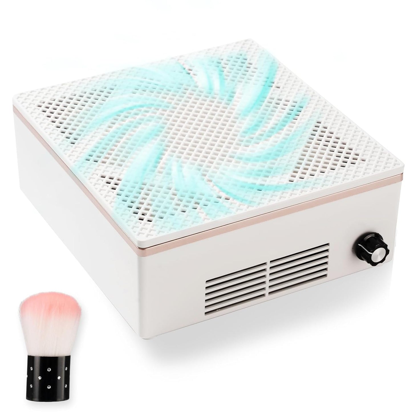 BIUTEE Nail Dust Collector 60W–Adjustable Vacuum Cleaner for Acrylic & Gel Nails