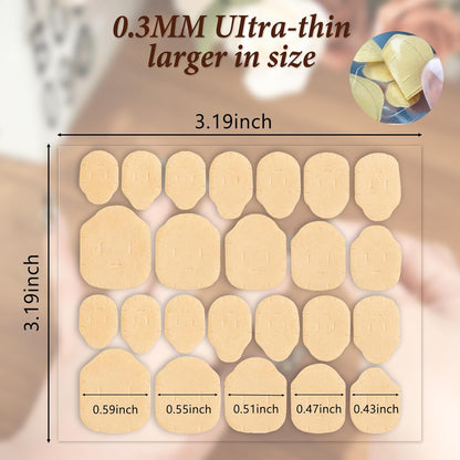 BIUTEE Nail Glue Stickers – 240/720 PCS Press On Tabs for Press On Nails