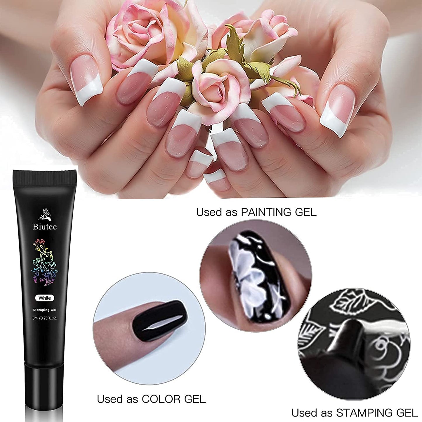 SEISSO Soak-Off Stamping Gel Polish Set – 12 Colors for Nail Art Stamping