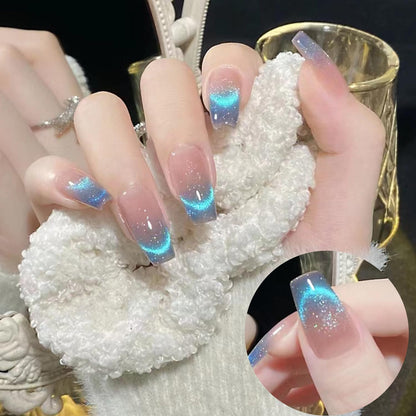 Biutee Cat Eyes Magnetic Gel – Holographic Soak Off Nail Polish UV/LED with Magnetic Stick for Salon