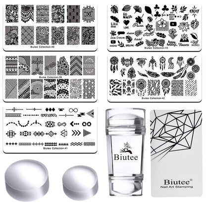 SEISSO Soak-Off Stamping Gel Polish Set – 12 Colors for Nail Art Stamping