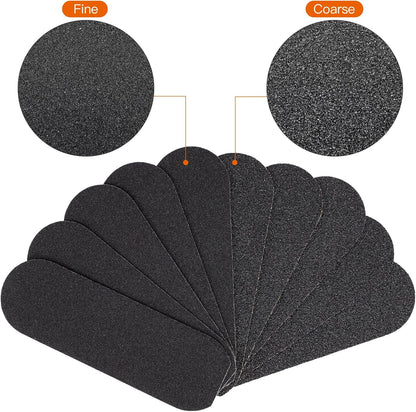 BIUTEE Foot File – Stainless Steel Callus Remover with 12 Replaceable Pads